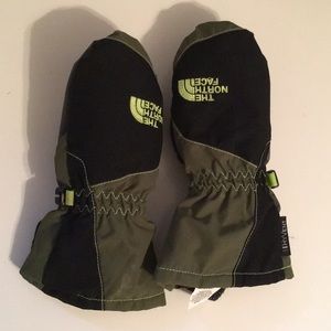 North Face mittens 2T